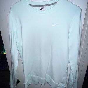 Nike Crew Fleece Sweatshirt Pullover (size Small)